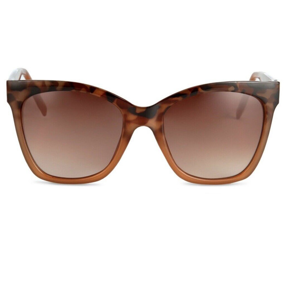 New Harper + Roe Demi Gradient Brown Black Women's Sunglasses - Picture 1 of 6